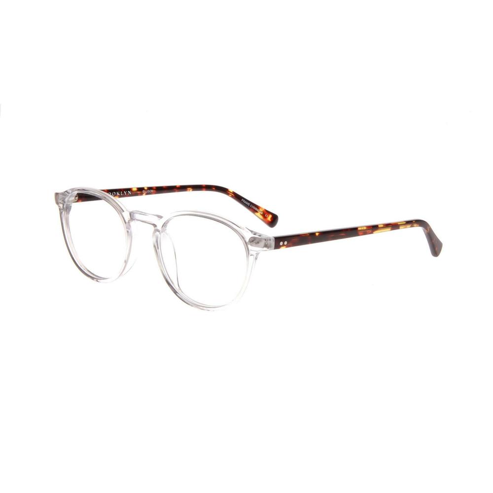 NEW Brooklyn Clear & Tortoise ELLISON Eyeglasses 49/20/150